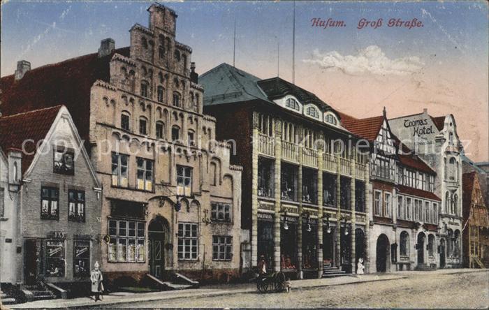 Husum Nordfriesland gross Strasse