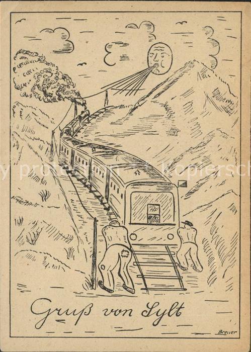 SYLT Insel Schleswig-Holstein Zug