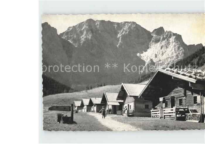 Karwendel Eng-Almen mit Grubenkar