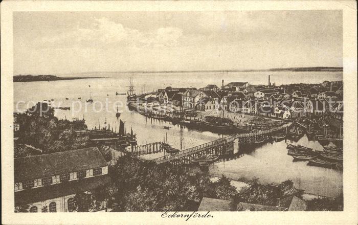 ECKERNFoeRDE Ostseebad Hafenpartie