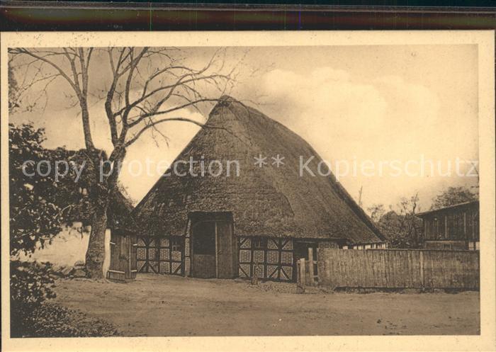 Schleswig-Holstein Bauernhaeuser Huettener Berge