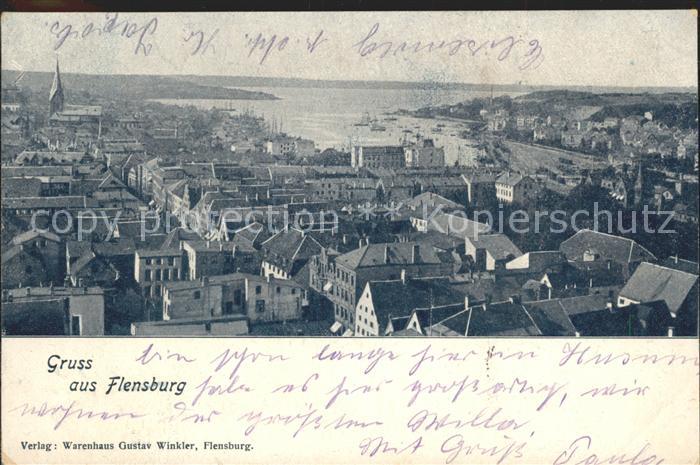 Flensburg Stadtansicht