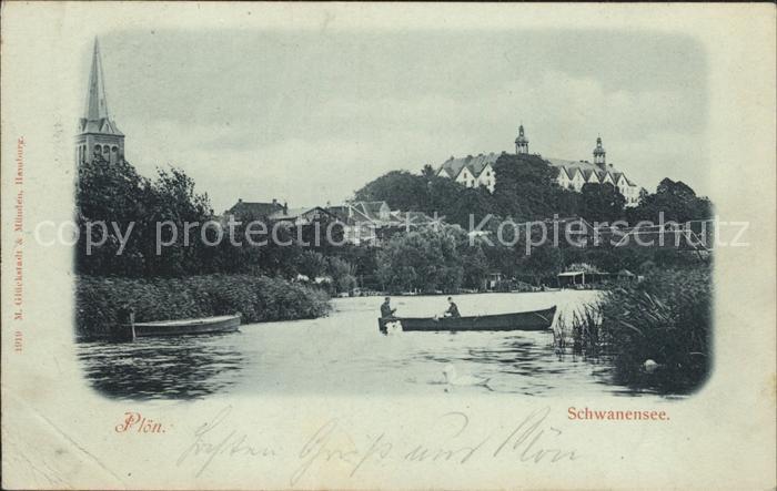 Ploen See Partie am Schwanensee