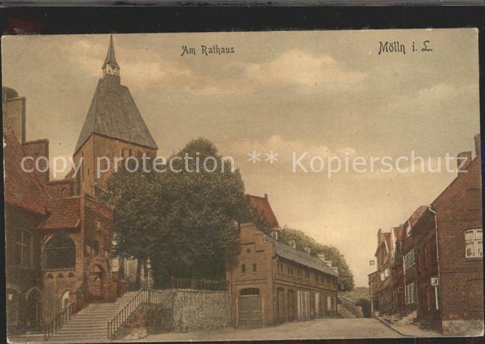 Moelln Lauenburg Am Rathaus