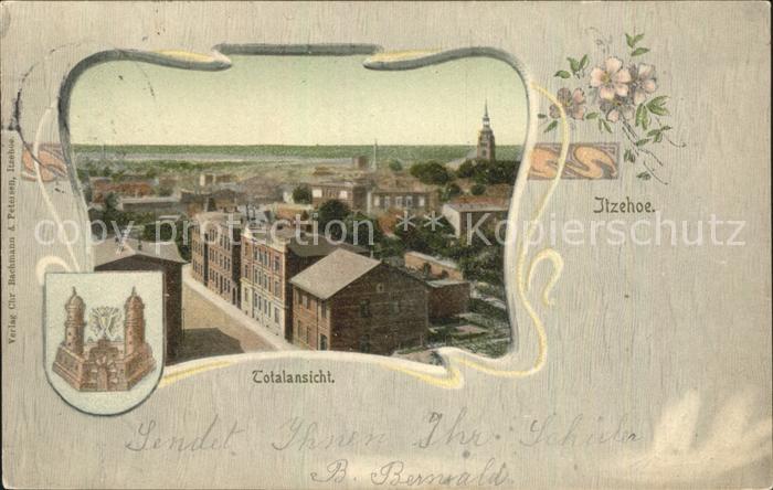 Itzehoe Wappen Litho