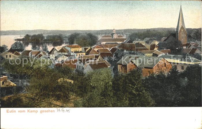 Eutin Schleswig-Holstein Blick vom Kamp