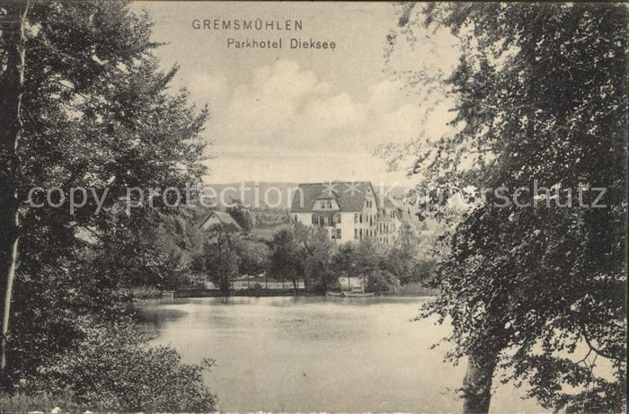 Gremsmuehlen Parkhotel Dieksee