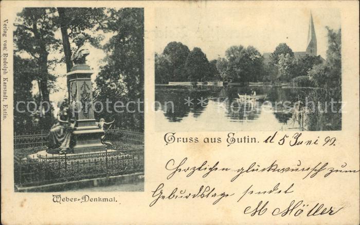 Eutin Schleswig-Holstein Weber-Denkmal