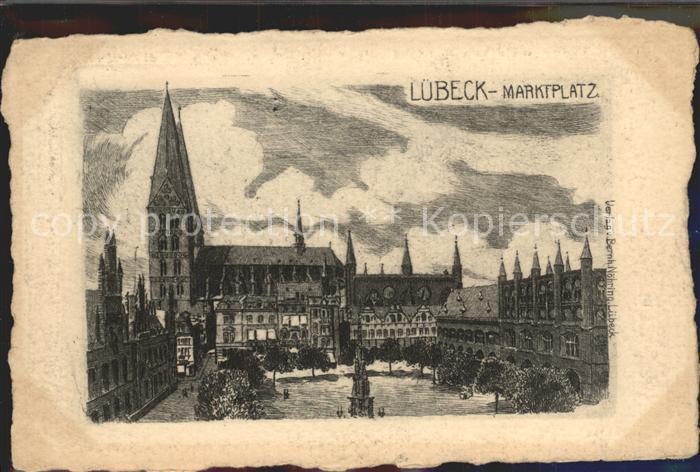 LueBECK  CITY Marktplatz