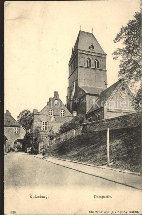 Ratzeburg Schleswig-Holstein Dompartie