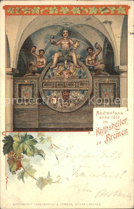 BREMEN  CITY Ratskeller Bachusfass