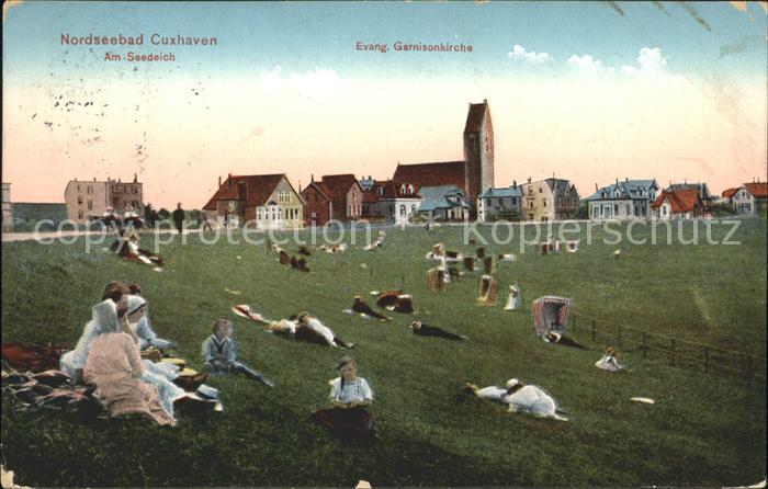 Cuxhaven Nordseebad Seedeich Evangelische Garnisonkirche