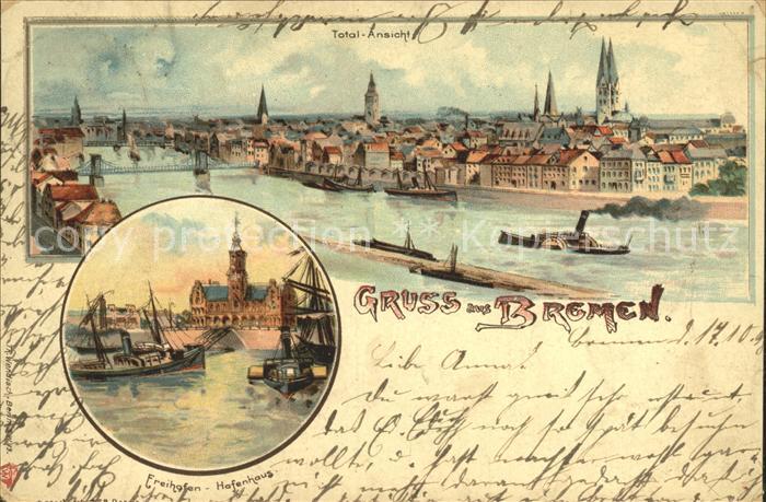 BREMEN  CITY Dampfer Hafen