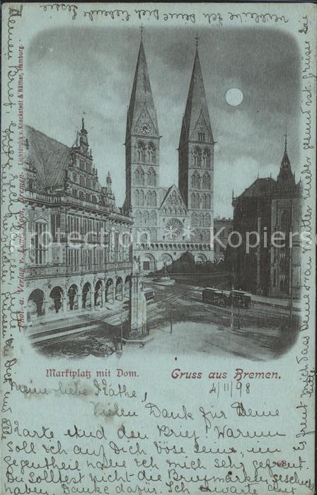 BREMEN  CITY Marktplatz Dom