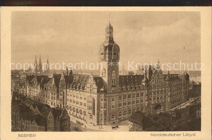 BREMEN  CITY Norddeutscher Lloyd