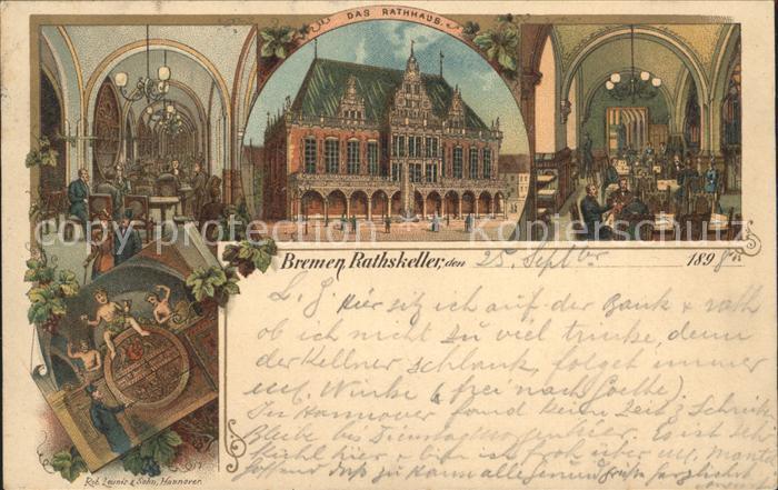 BREMEN  CITY Ratskeller Rathaus