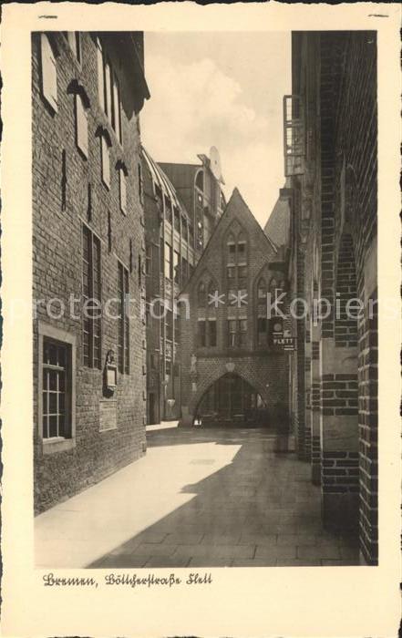 BREMEN  CITY Boettcherstrasse