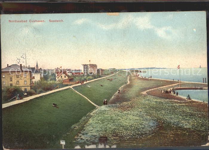 Cuxhaven Nordseebad Seedeich