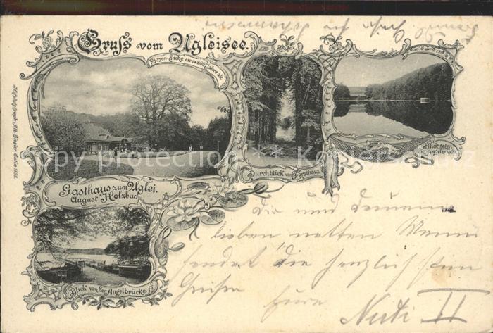 Uglei See Gasthaus zum Uglei Angelbruecke