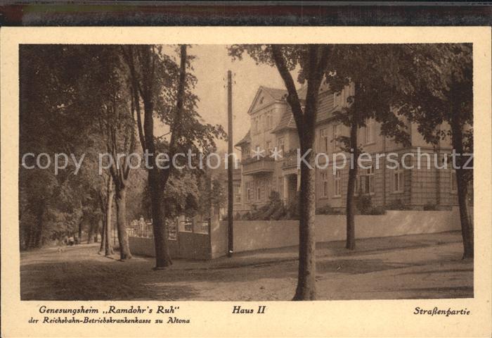 Malente-Gremsmuehlen Genesungsheim Ramdohr Ruh