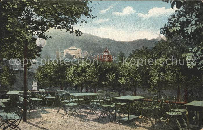 Eisenach Thueringen Wartburg Terrasse Hotels Elisabethenruhe