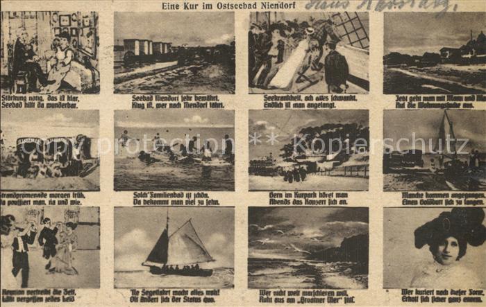 Niendorf Timmendorfer Strand Strand Segelboot Tanz