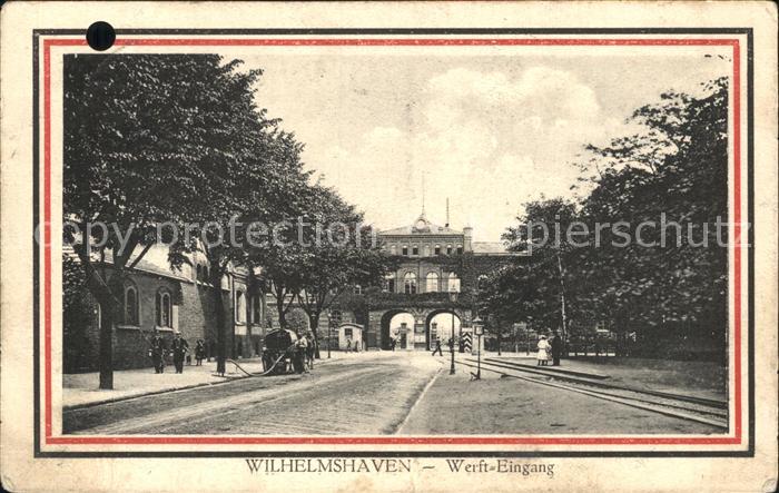 Wilhelmshaven  CITY Werft Eingang