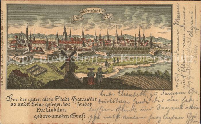 HANNOVER  CITY Staedtebild