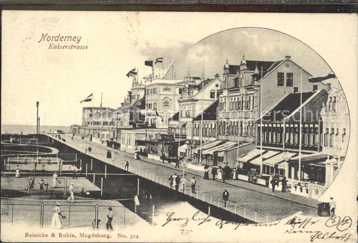 Norderney Nordseebad Kaiserstrasse