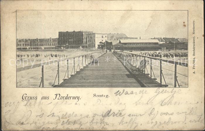 Norderney Nordseebad Seesteg