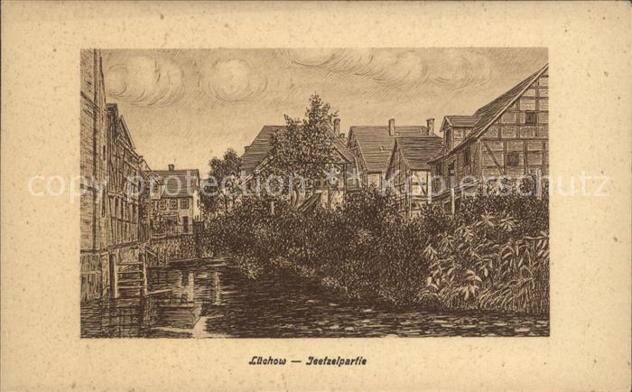 Luechow-Dannenberg Jetzelpartie Zeichnung