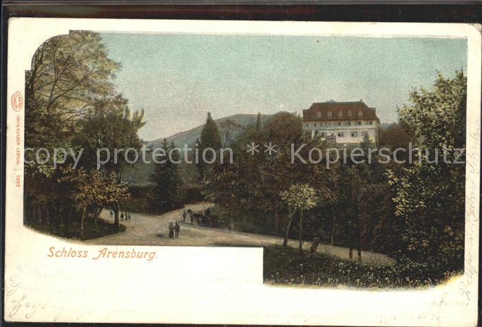 Rinteln Weser Niedersachsen Schloss Arensburg