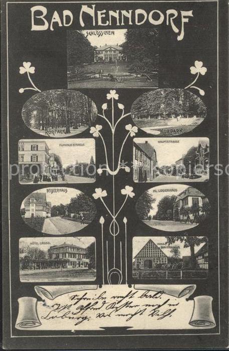 Bad Nenndorf Kurpark Hauptstrasse Schloesschen