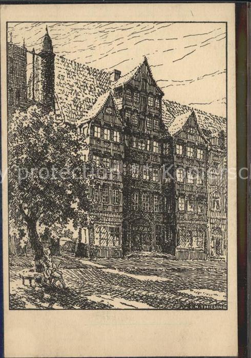 HILDESHEIM  CITY Wedekindhaus