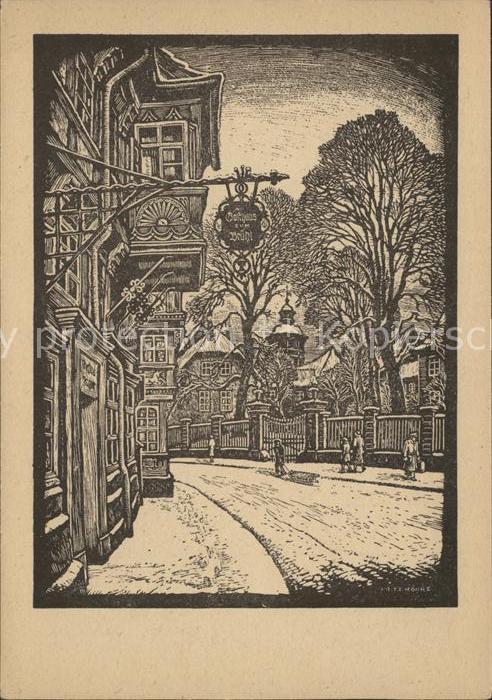 HILDESHEIM  CITY Vorderen Bruehl