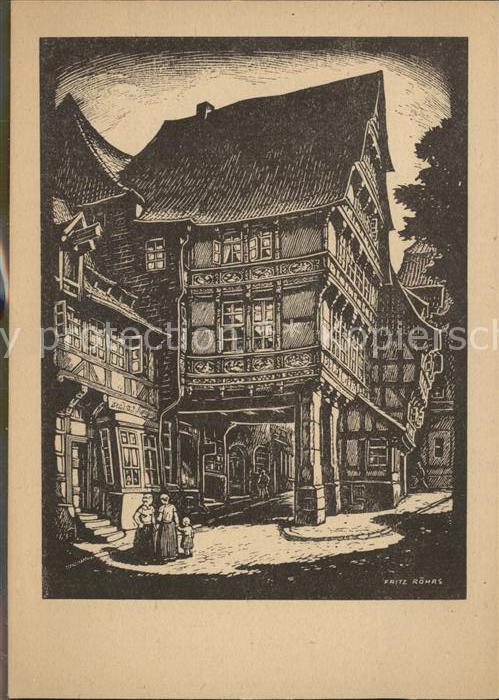 HILDESHEIM  CITY Pfeilerhaus