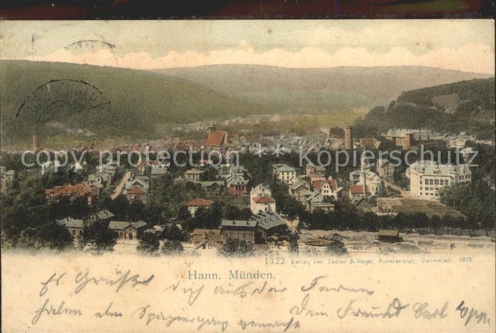 Hann. Muenden Totalansicht