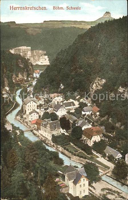 Herrnskretschen Boehmen