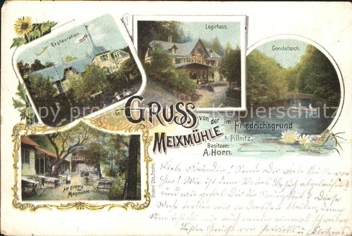 Meixmuehle Gondelteich Logirhaus Restauration