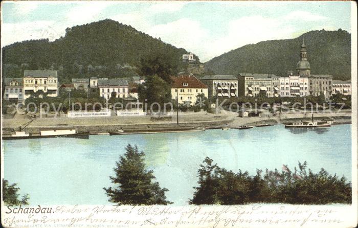 Schandau Bad Stadtansicht