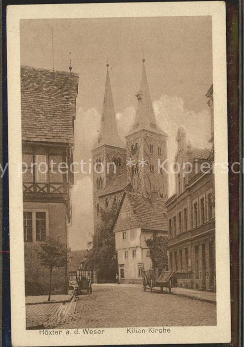 Hoexter Weser Kilian Kirche