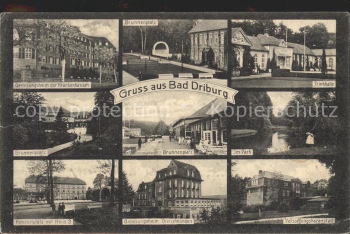 Bad Driburg Trinkhalle Im Park Brunnenplatz Konzertplatz
