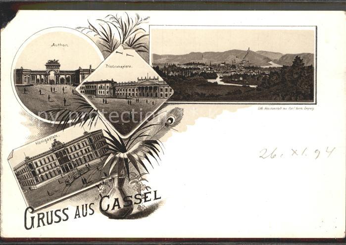 Cassel Kassel Koenigsplatz Autor