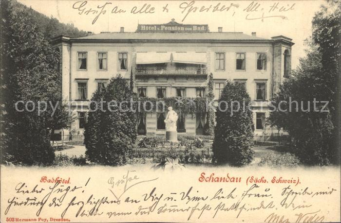 Schandau Bad Hotel Pension Bad