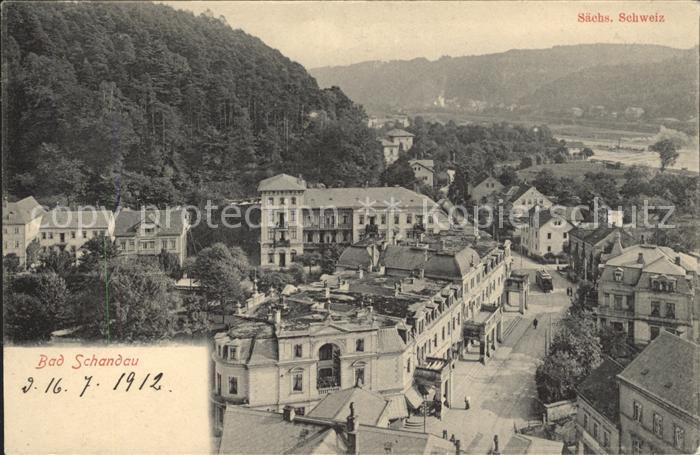 Schandau Bad Stadtansicht