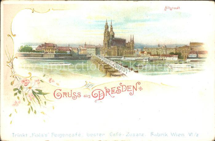 DRESDEN Elbe Altstadt