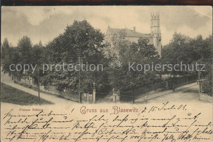 Blasewitz Dresden Weisses Schloss