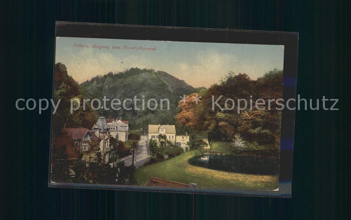 Pillnitz Eingang Friedrichsgrund