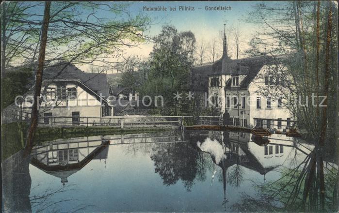 Pillnitz Meixmuehle Gondelteich