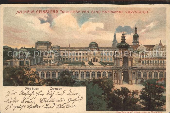 DRESDEN Elbe Zwinger